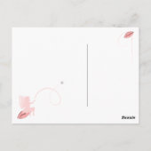 Carte postale magie, fée et prénom (Dos)