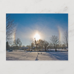 Carte Postale Magie hivernale