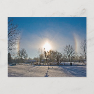 Carte Postale Magie hivernale