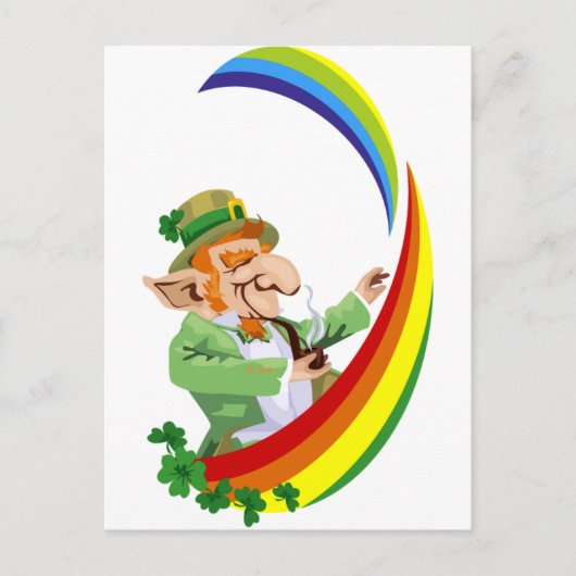 Carte Postale Magie Leprechaun (Devant)