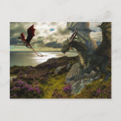Carte Postale Magique Dragon Ocean Cliff (Devant)
