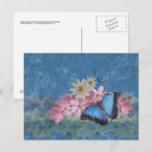 Carte postale magique Morpho (Devant / Derrière)