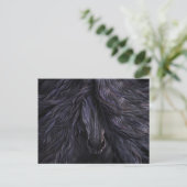 Carte postale magique noire (Debout devant)