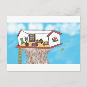 Carte Postale Magique Treehouse