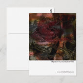Carte Postale Magma de l'esprit inconscient (Devant / Derrière)