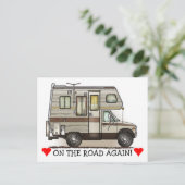 Carte Postale Magnets RV Camper Classe C (Debout devant)