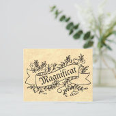 Carte Postale Magnificat Vierge Marie Hymne de louange (Debout devant)