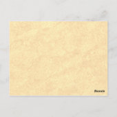 Carte Postale Magnificat Vierge Marie Hymne de louange (Dos)