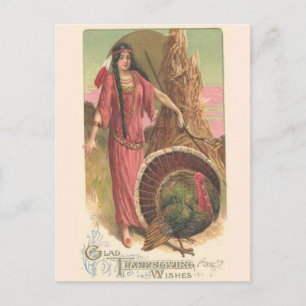 Carte Postale Magnifique art amérindien