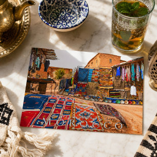 Carte Postale Magnifique artisanat du désert marocain 