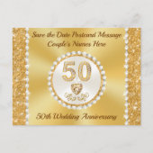 Carte Postale Magnifique bon marché, 50e anniversaire Save the D (Devant)