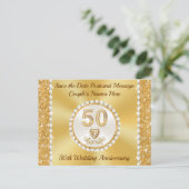 Carte Postale Magnifique bon marché, 50e anniversaire Save the D (Debout devant)