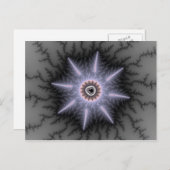 Carte Postale Magnifique - Fractal (Devant / Derrière)