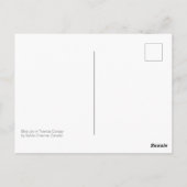 Carte Postale Magnifique Jay Bleu à Maple Québec Canada (Dos)