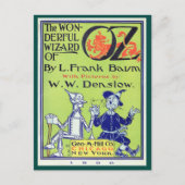 Carte Postale Magnifique magicien d'Oz (Devant)