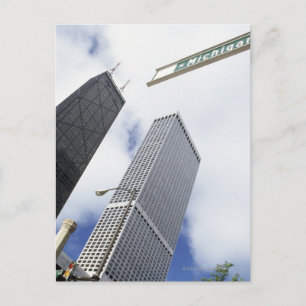 Carte Postale Magnifique, Michigan Avenue, Hancock