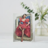 Carte Postale Magnifique Wonen Sortir Pied Up (Debout devant)