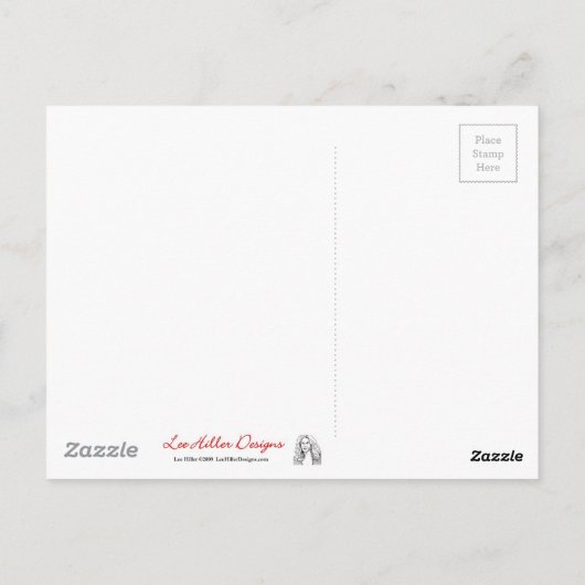 Carte Postale Magnolia (Dos)