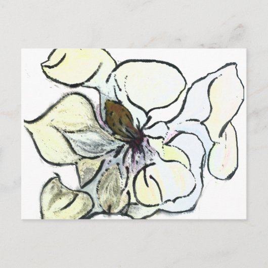 Carte Postale Magnolia (Devant)
