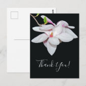 Carte Postale Magnolia blanc (Devant / Derrière)
