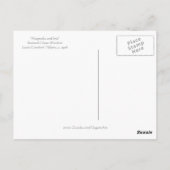 Carte Postale Magnolia et Iris Pittoresque Inspirationnel (Dos)