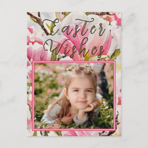 Carte postale Magnolia Pâques