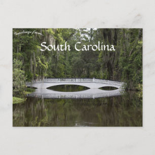 Carte Postale Magnolia Plantation Charleston Caroline du Sud
