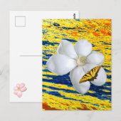 Carte Postale Magnolia Print, Value Poster Paper (Semi-Gloss) (Devant / Derrière)