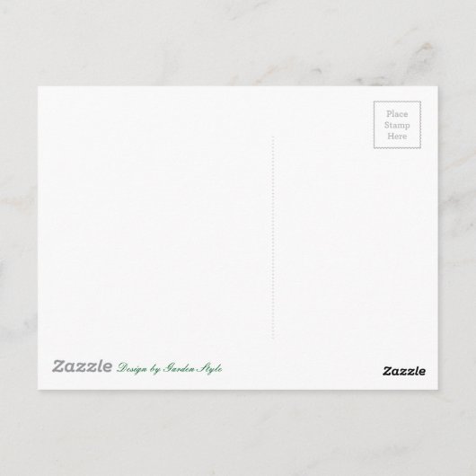 Carte postale Magnolia Sud (Dos)