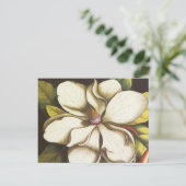 Carte Postale magnolia vintage moderne (Debout devant)