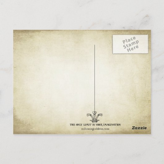 Carte postale Magus (Dos)