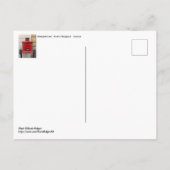 Carte Postale Magyar Posta (hongrois) (Dos)