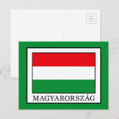 Carte Postale Magyarorszag (Devant / Derrière)