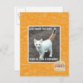 Carte Postale Mah 1er perdu (Devant / Derrière)