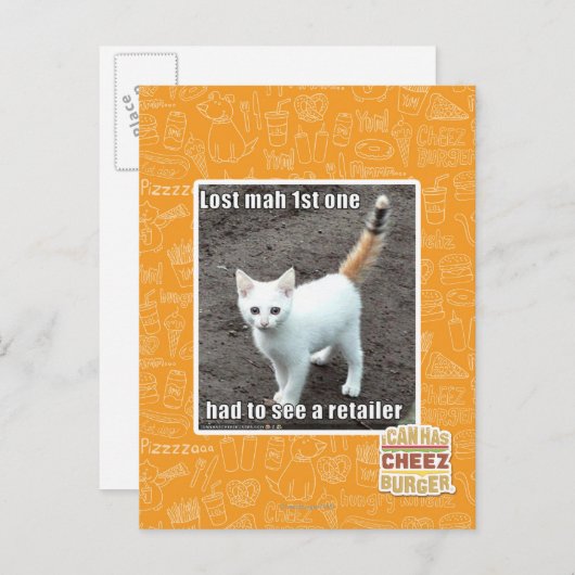 Carte Postale Mah 1er perdu (Devant / Derrière)