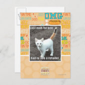 Carte Postale Mah 1er perdu (Devant / Derrière)