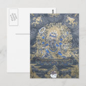 Carte postale Mahakala (Devant / Derrière)