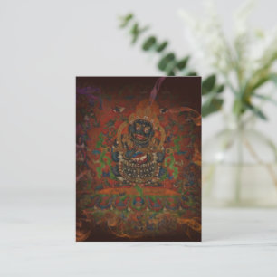 Carte Postale Mahakala du bouddhisme tibétain
