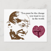 Carte Postale Mahatma (Devant)