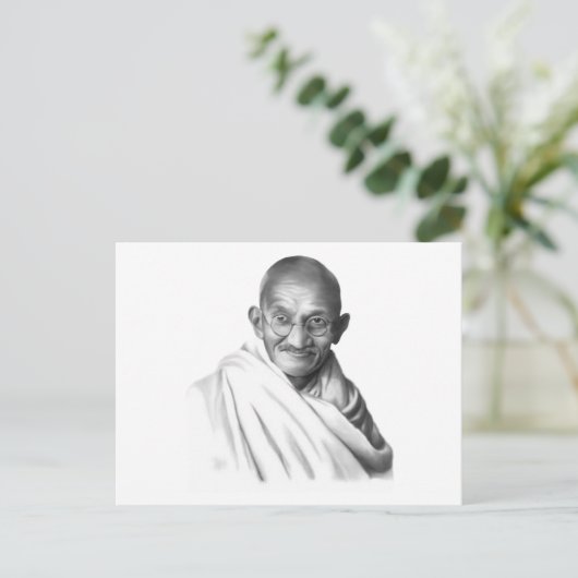 Carte Postale Mahatma (Debout devant)