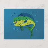 Carte Postale Mahi Mahi (Devant)