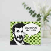 Carte Postale Mahmoud Ahmadinejad (Debout devant)