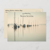 Carte Postale Mahone Harbour Mahone Bay Nouvelle-Écosse (Devant / Derrière)