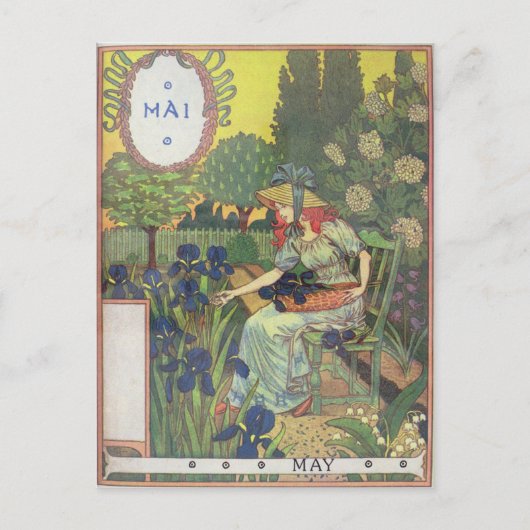 Carte Postale Mai (Devant)