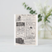 Carte Postale Mai 1895 Harper's Ads (Debout devant)