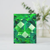 Carte Postale mai EMERALD BIRTHSTONE GEM (Debout devant)