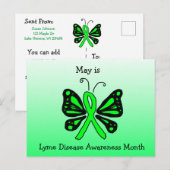 Carte Postale Mai est le Mois national de sensibilisation à la m (Devant / Derrière)