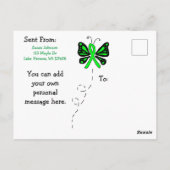 Carte Postale Mai est le Mois national de sensibilisation à la m (Dos)