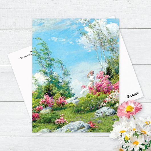 Carte Postale Mai Matin Paysage Charles Courtney Curran