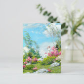 Carte Postale Mai Matin Paysage Charles Courtney Curran (Debout devant)